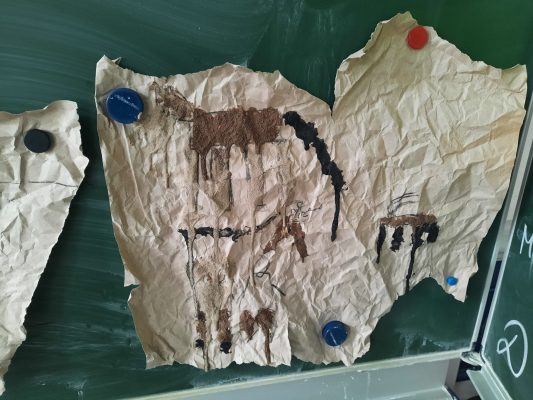 Klasse 2 - Steinzeit - Hoehlenmalerei (7)
